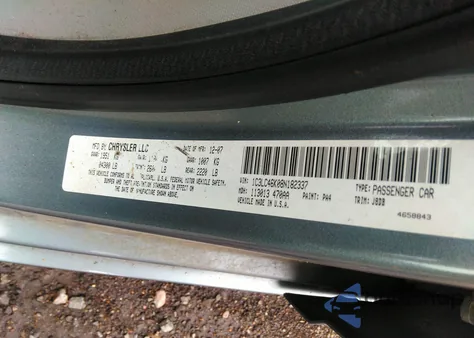 2008 Chrysler Sebring Lx from USA, damaged, VIN 1C3LC46K08N182337